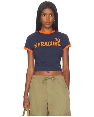 Hype and Vice Syracuse Goalie Baby Tee - Blue