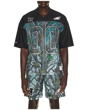 Mitchell & Ness Nfl Philadelphia Eagles Quiet Blaze Mesh Jersey - Green
