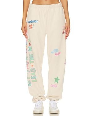 The Mayfair Group Angels All Around You Joggers - Natural