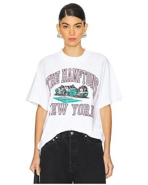 Firstport The Hamptons New York T-Shirt - White
