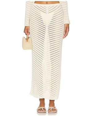 Devon Windsor Rafaella Skirt - White