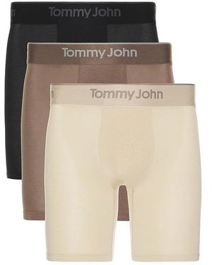Tommy John Second Skin Modal 3 Pack 6 Boxer Brief - Natural