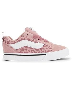 Vans Toddler Knu Skool Elastic Lace - Pink