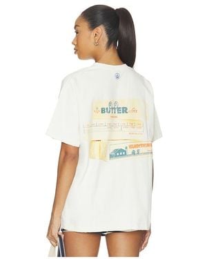 VANDY THE PINK Butter Eye Logo Tee - Blue