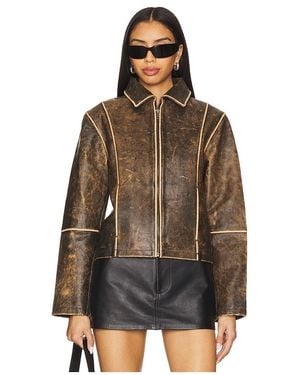 Worn Vintage Willow Jacket - Brown