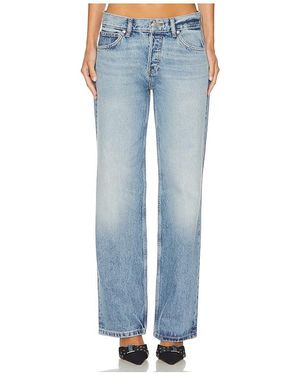 EB DENIM Low Rise Baggy Jeans - Blue