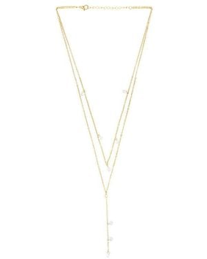 Lovers + Friends Delia Necklace - White