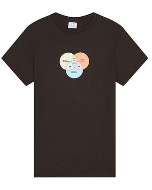 Sci-Fi Fantasy Venn Diagram Tee - Black