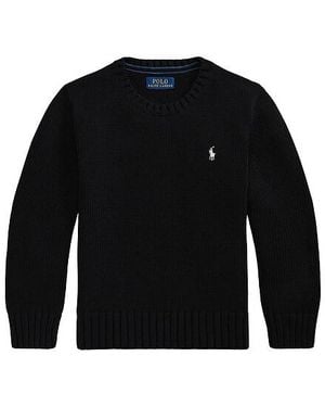 Polo Ralph Lauren Strick Crewneck - Schwarz