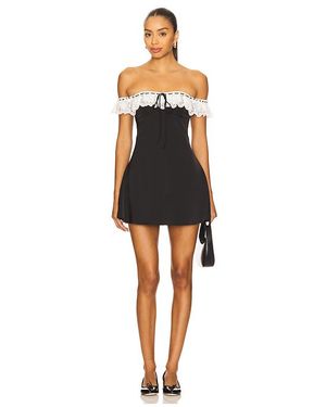 MORE TO COME Junia Mini Dress - Black