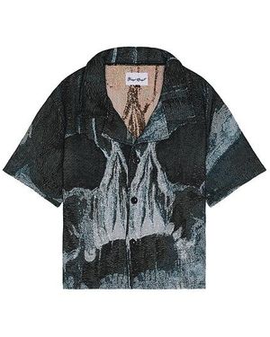 Funeral Apparel Skull Shirt - Black