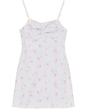 LoveShackFancy Kleid Langer - Weiß