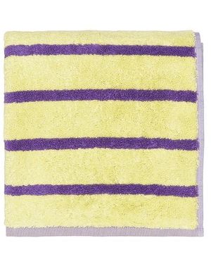 Dusen Dusen Toalla De Mano Con Rayas De Pájaro Bird Stripe Hand Towel En Talla - Amarillo