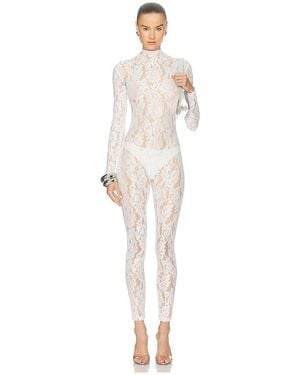 Nookie Lennox Catsuit En Color Blanco Talla (También En Xs)