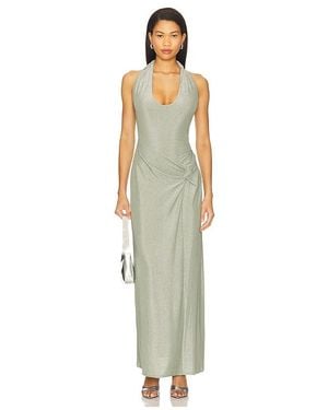 ellie maxi dress in brown lovers and friends Ellie Maxi Dress