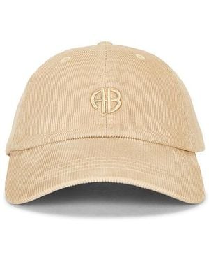 Anine Bing Jeremy Baseball Cap - Natural