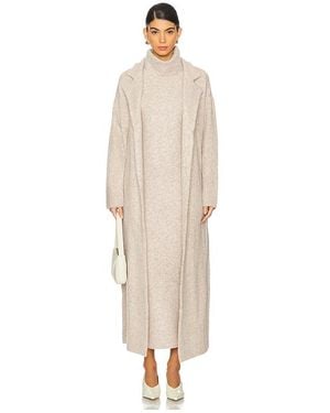 Camila Coelho Jona Maxi Jumper Coat - White