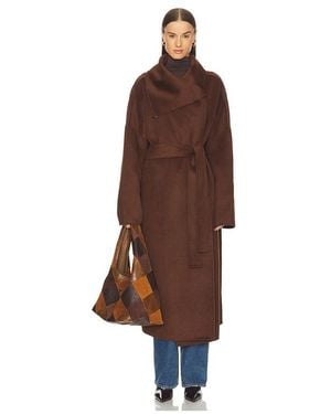 Camila Coelho Mirta Coat - Brown
