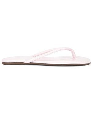 TKEES SANDALES TUBULAR LILY en Pink - Blanc