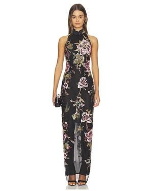 SAU LEE Parker Dress - Black