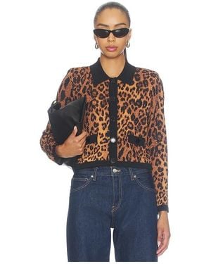 L'Agence 'Agence Osiris Collared Cardigan - Blue