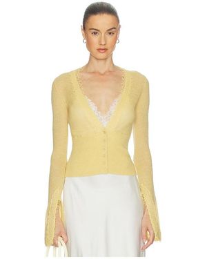Helsa Cárdigan Bridgitte En Color Amarillo Talla (También En M)