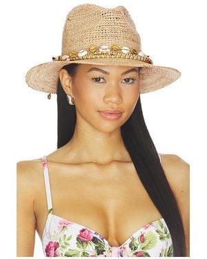 Nikki Beach Maya Fedora Hat - Weiß
