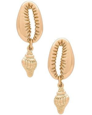 Lovers + Friends Ziggy Earrings - Metallic