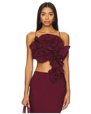 Camila Coelho Hera Top - Red