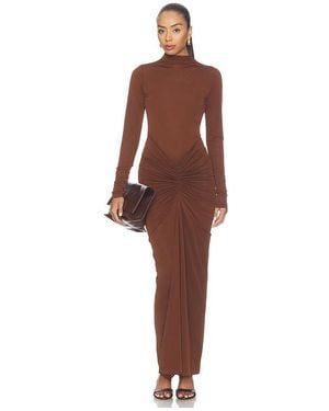 Ronny Kobo Scorpio Dress - Brown
