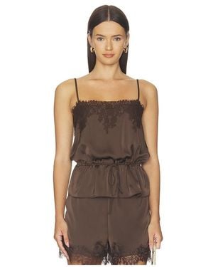 Elodie the Label Diora Top - Brown