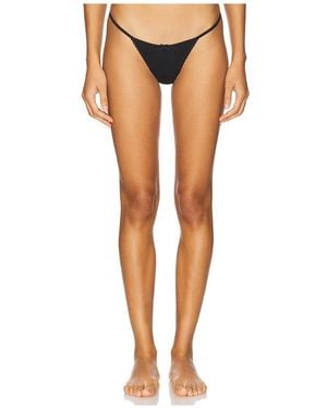 Cou Cou Intimates The Tanga Thong - Black