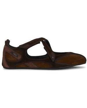 The Attico Floor01 Ballerina Flat - Black