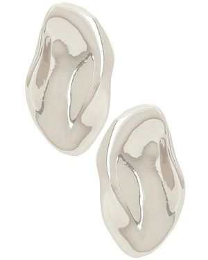 Casa Clara Mahina Earrings - White