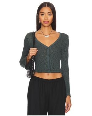 Lamade Cardigan Abbey Button Up - Schwarz
