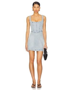 Show Me Your Mumu Minivestido Corsé En Color Azul Talla En