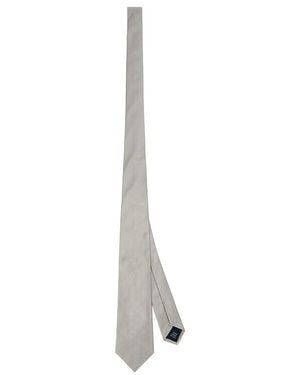 Polo Ralph Lauren Silk English Repp Solid Neck Tie - White