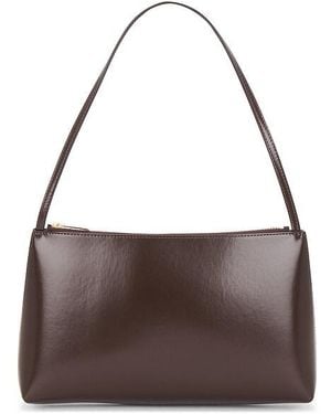 Mansur Gavriel Large Gaia Shoulder Bag - Brown