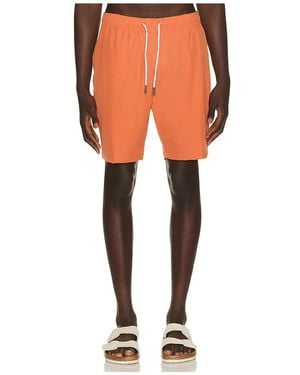 Trunks Surf & Swim Comfort Lined Swim Short - Orange