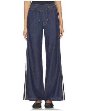 Veronica Beard High-Rise-Jeans Mit Weitem Bein Taylor - Blau