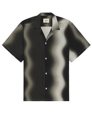 Bather Resort-Shirt Fog Phase - Schwarz