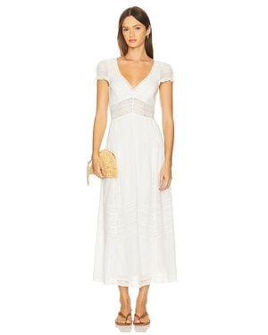 LoveShackFancy Suvi Dress - White