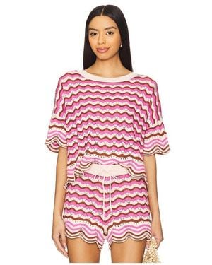 LSPACE Sunchaser Top - Red