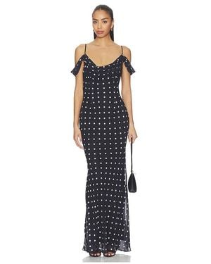 Sonya Moda Vestido Rosalie En Color Negro Talla (También En S, Xl) - Azul