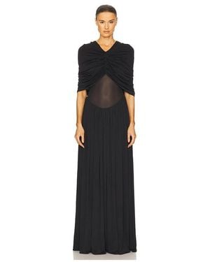 Helsa Philomena Jersey Dress - Black