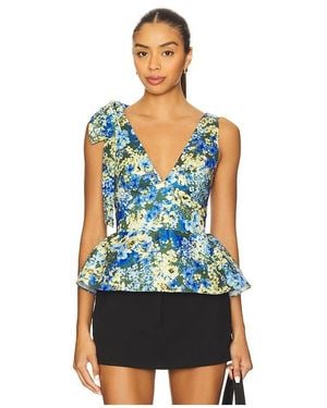 Kika Vargas Ilhan Top - Blue