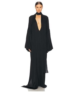 Helsa Serafina Silk Dress - Black