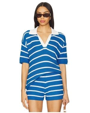 Kule Fjord Polo Top - Blue