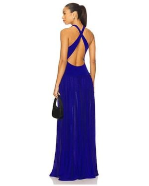 Solid & Striped Maxikleid Maggi - Lila