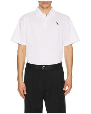 Devereux Golf The Scorpion Icon Polo - White